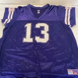 NY Gaints Beckham Jr Women’s Jersey size 4X Majestic NFL Jersey
